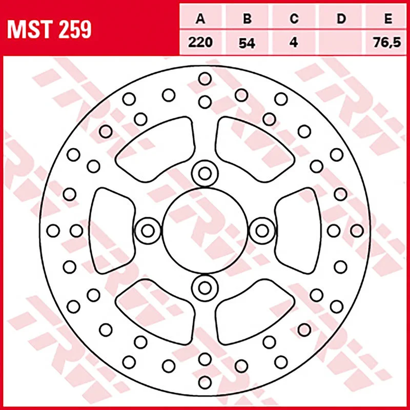 TRW SCOOTER BRAKE-DISC