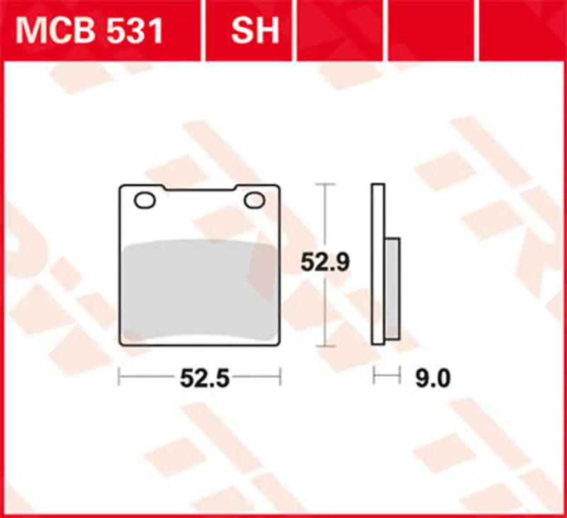 TRW CARBON BRAKE PADS