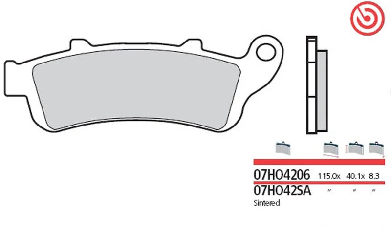 BREMBO BREMSBELAG SINTER