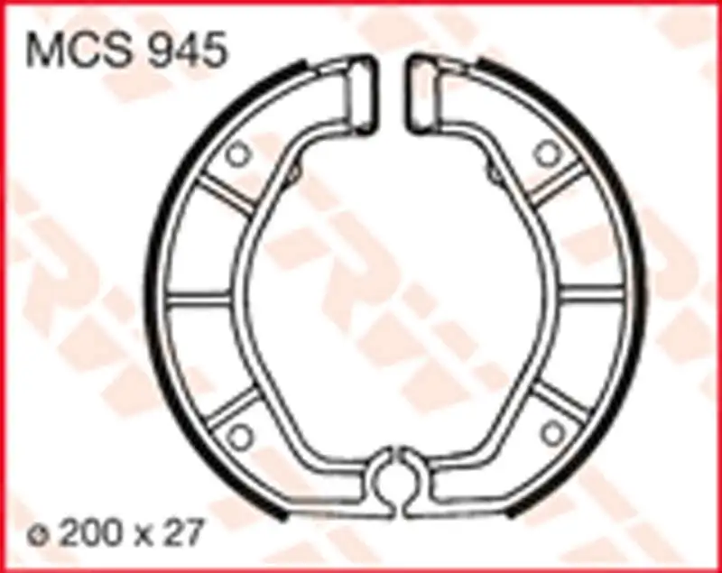 TRW BRAKE SHOE ORGAN.