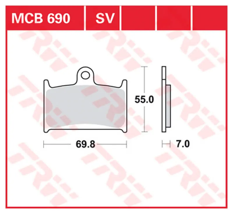 TRW CARBON BRAKE PADS