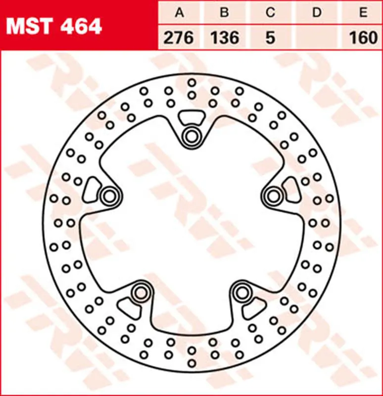 TRW REAR BRAKE DISC