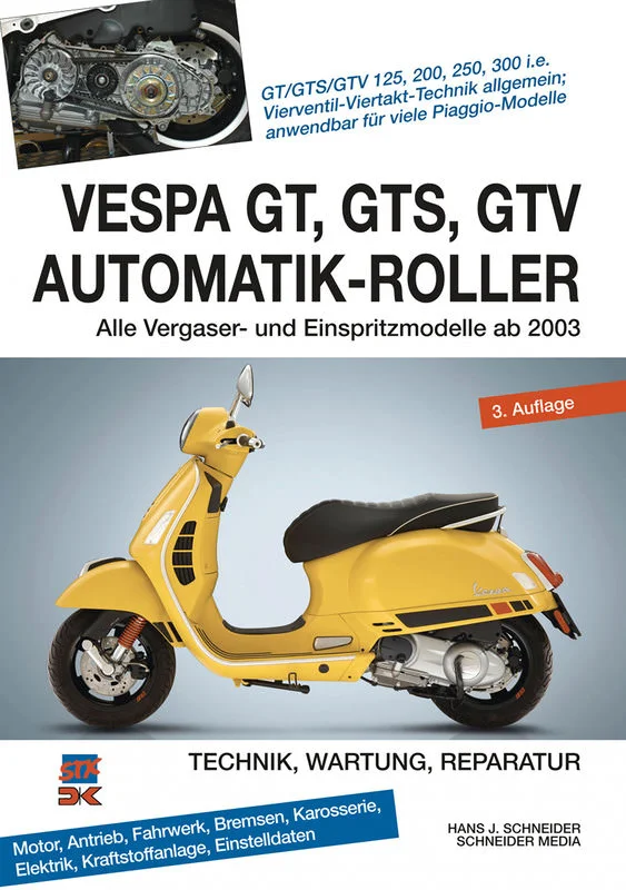 VESPA GT,GTS,GTV 125–300