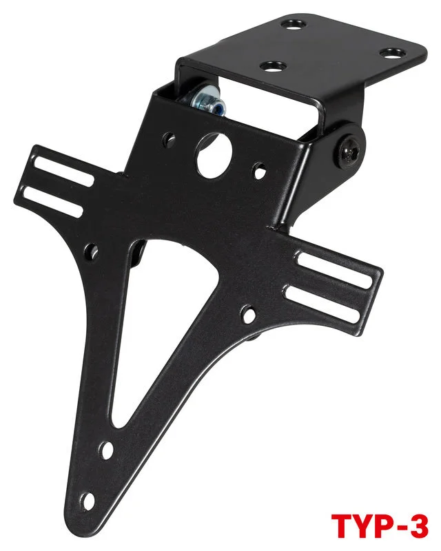 LIC. PLATE HOLDER BLACK