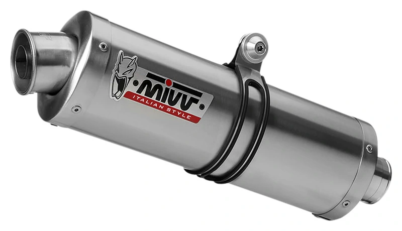 MIVV MIVV Oval Exhausts Stainl. steel, black, carbon or titanium