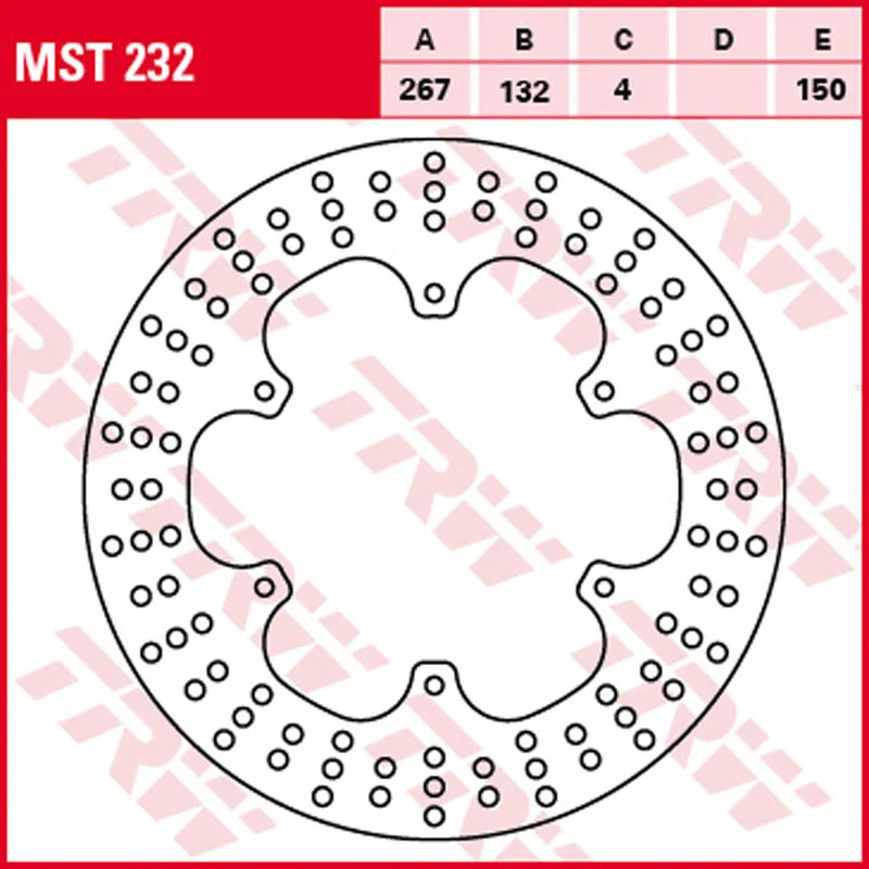 TRW BRAKE-DISC FRONT