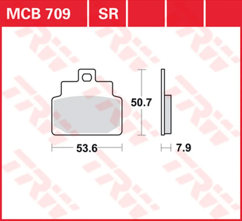 TRW SINTERED BRAKE PADS