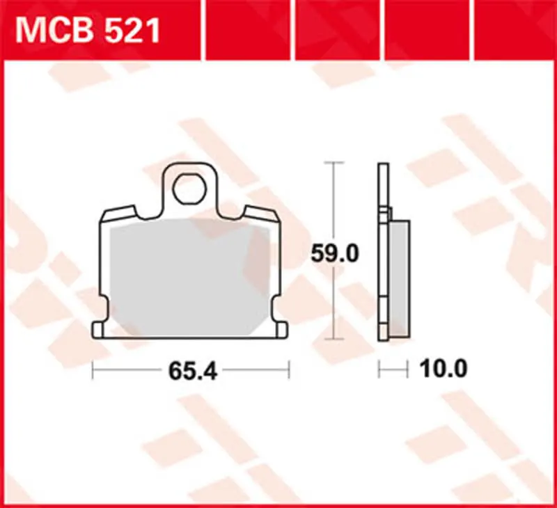 TRW CARBON BRAKE PADS