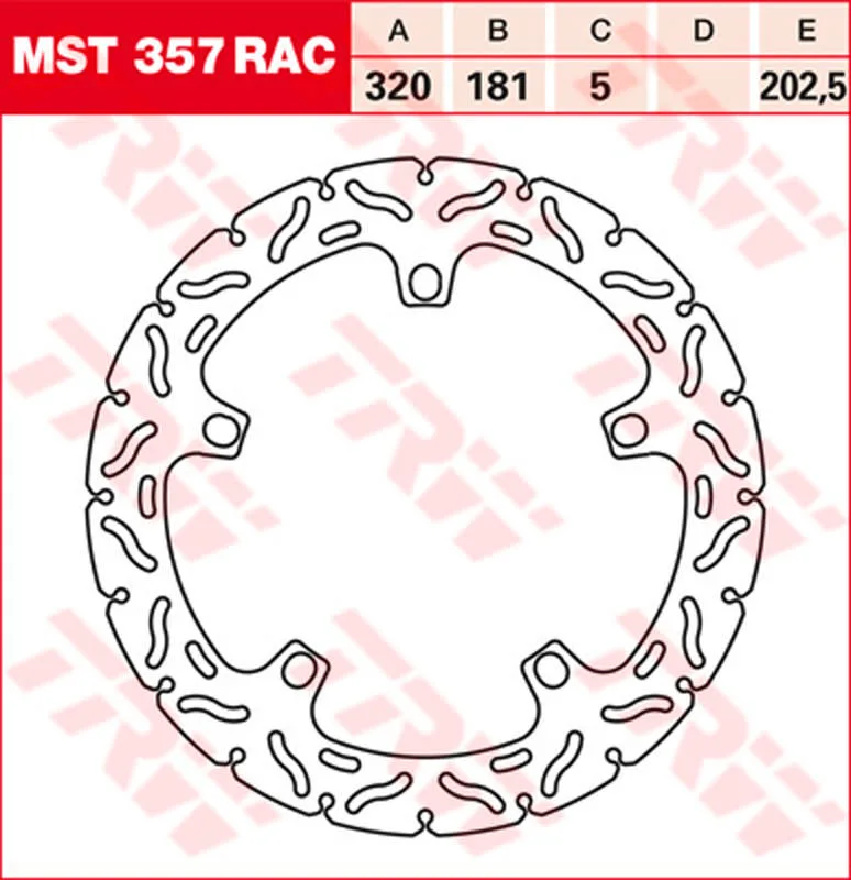 TRW BREMSSCHEIBE RACING