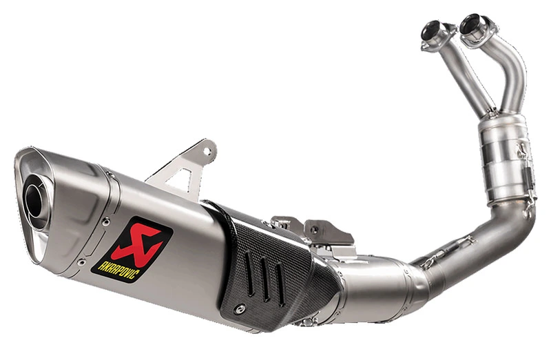 Akrapovic Racing-Line exhaust system with EG-BE Titanium