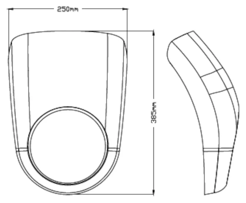 HANDLEBAR FAIRING ANARCHY