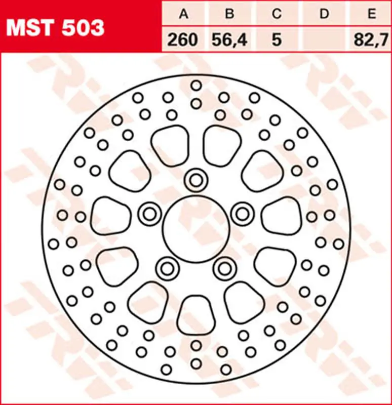 TRW BRAKE DISCS REAR