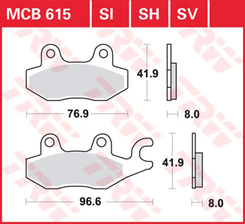 TRW BRAKE-PADS SINTER