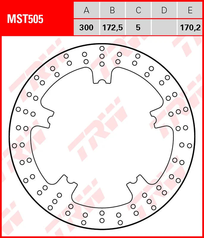 DISQUES FREIN AVANT TRW