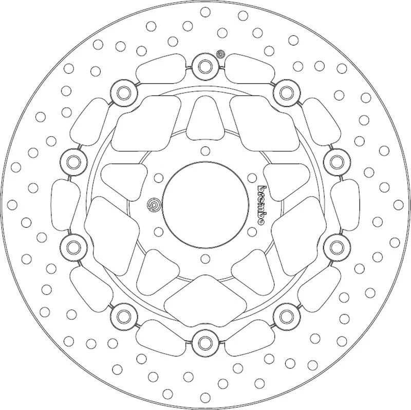 BREMBO BREMSSCHEIBE 296MM