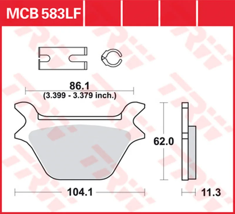 TRW CARBON BRAKE PADS