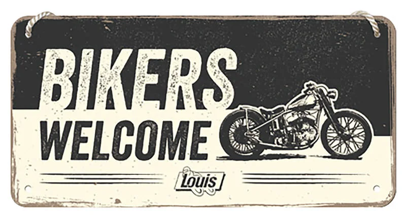 *BIKERS WELCOME* HANGING