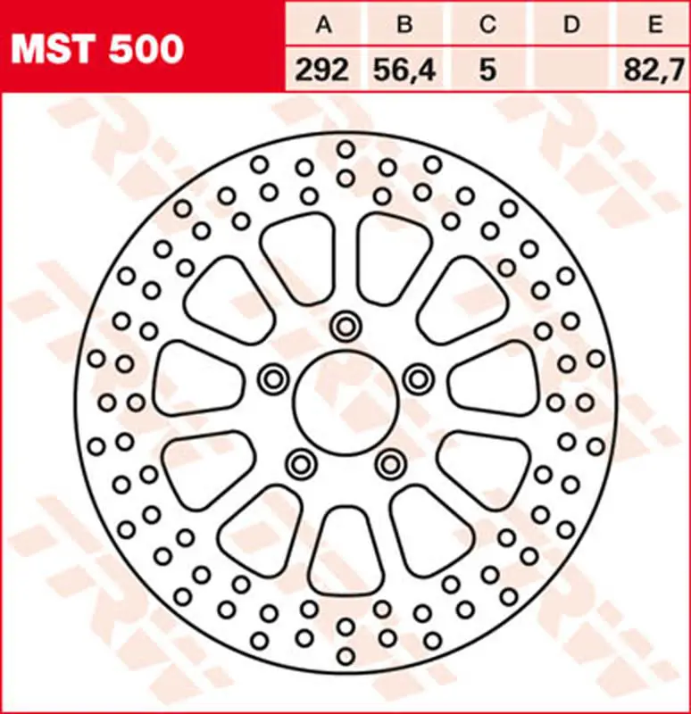 TRW BRAKE-DISC FRONT