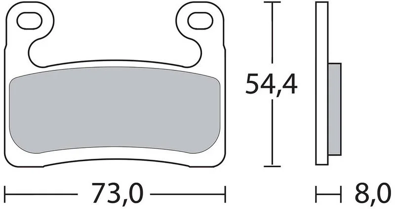 BREMBO BREMSEBEL. SINTER