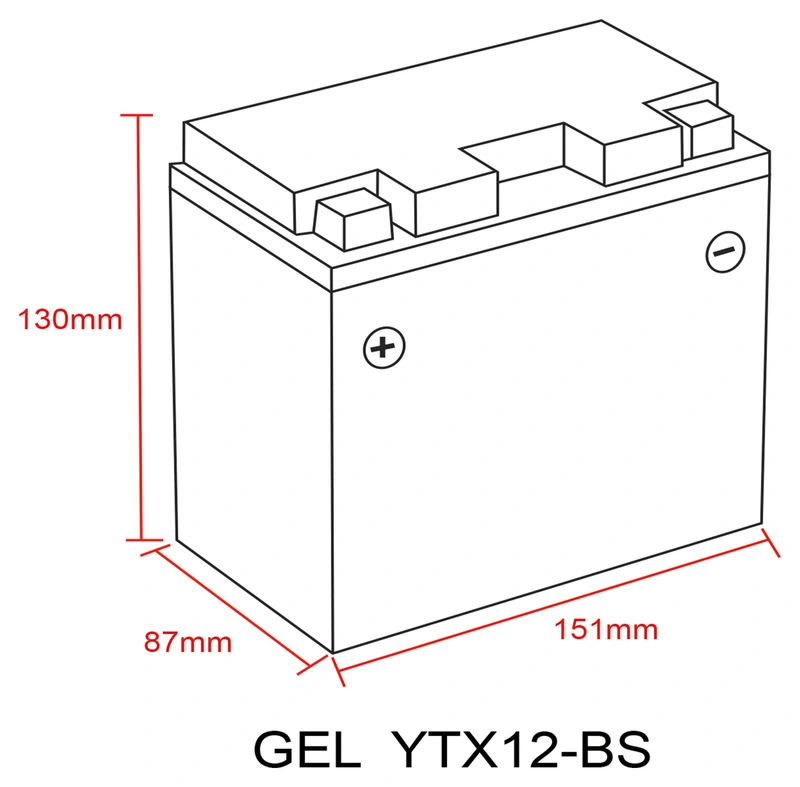 BATERÍA DE GEL DELO