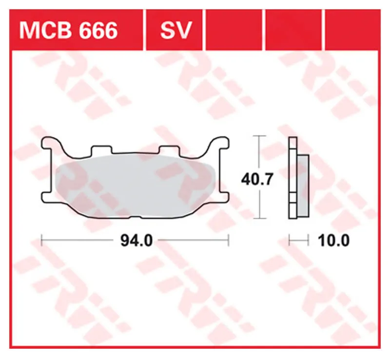 TRW BRAKE-PADS SINTER