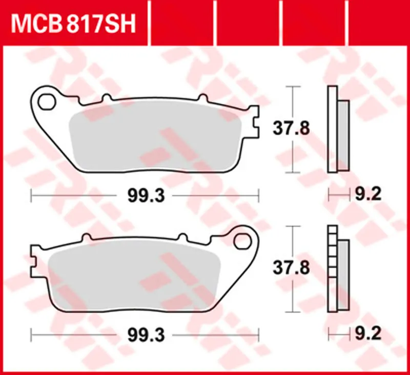 TRW BRAKE-PADS SINTER