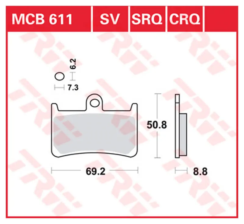 TRW METAL TRQ BRAKE PADS