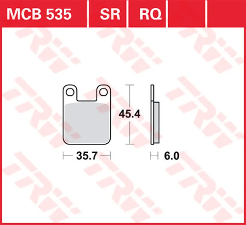 TRW SINTERED BRAKE PADS