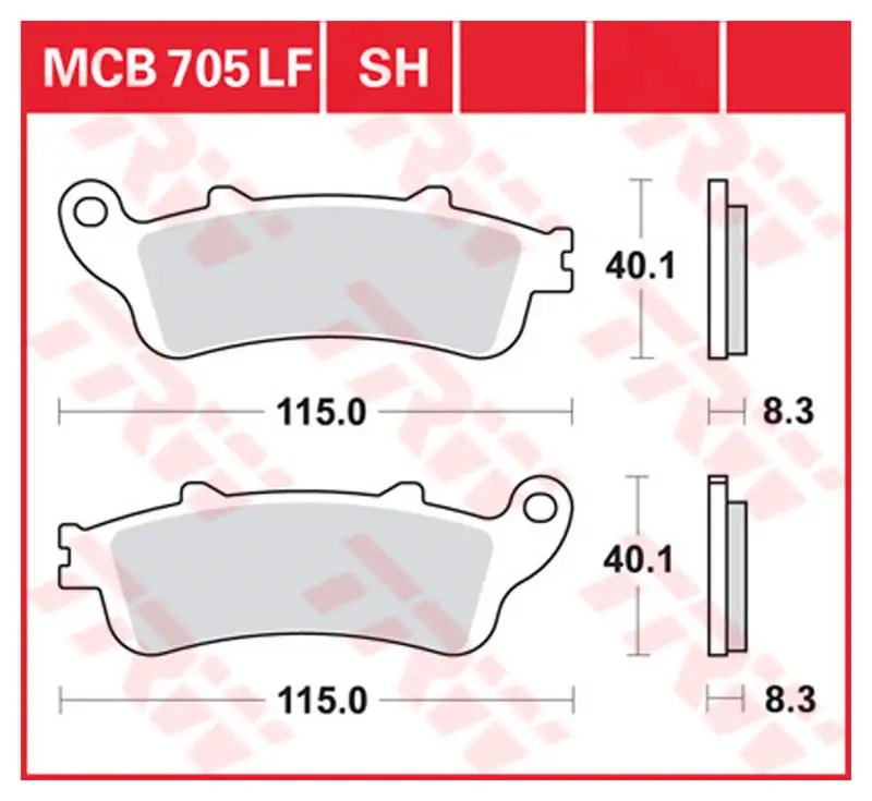 TRW BRAKE-PADS SINTER