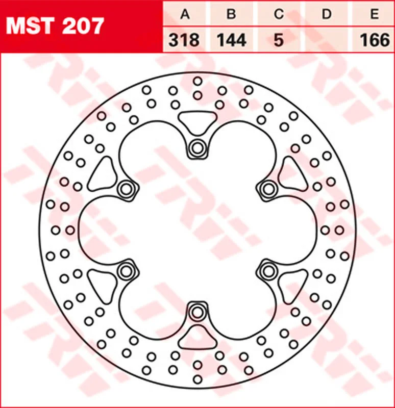 TRW BRAKE-DISC FRONT