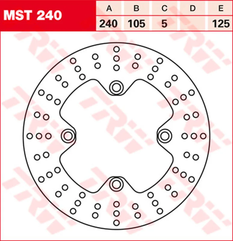 TRW BRAKE DISCS REAR