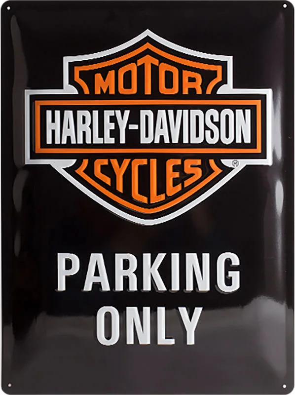 TARGA MET. H-D *PARKING