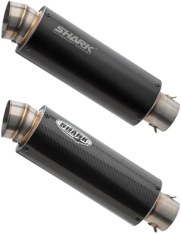 Shark Auspuff SHARK SRC 4 Rear Silencer BLACK OR CARBON