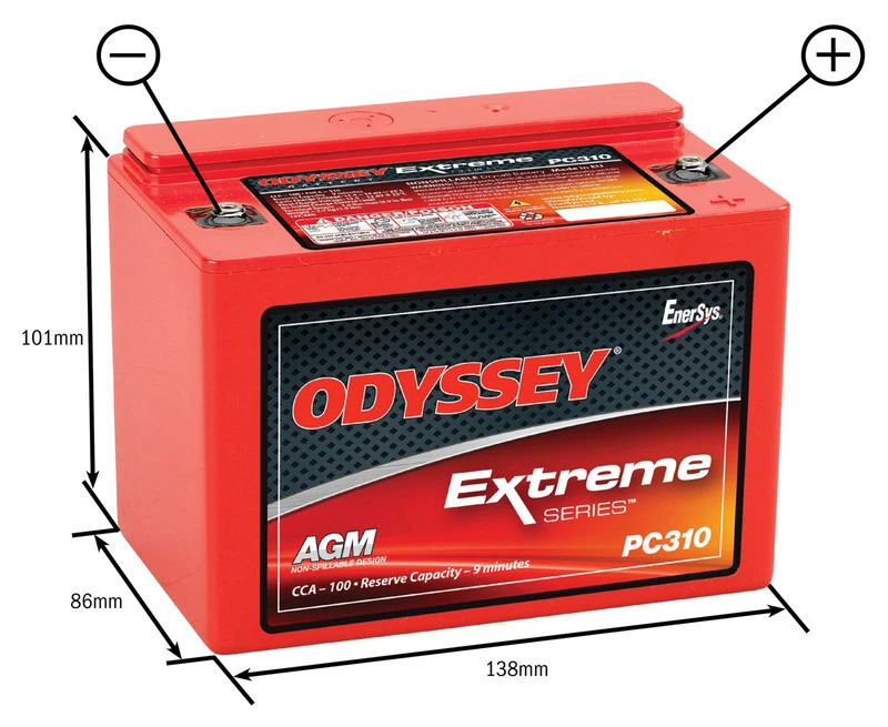 ODYSSEY PURE LEAD BATTERI