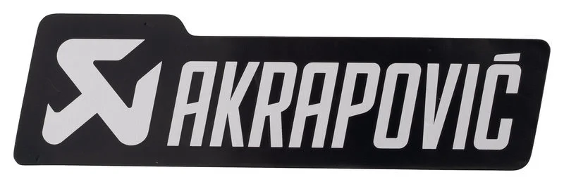 AKRAPOVIC STICKER