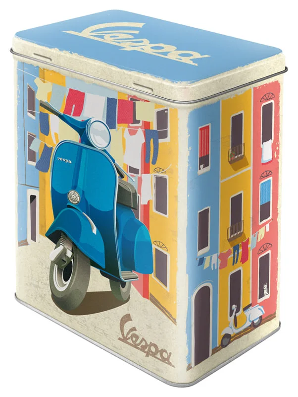 VESPA ITALIAN STORAGE TIN