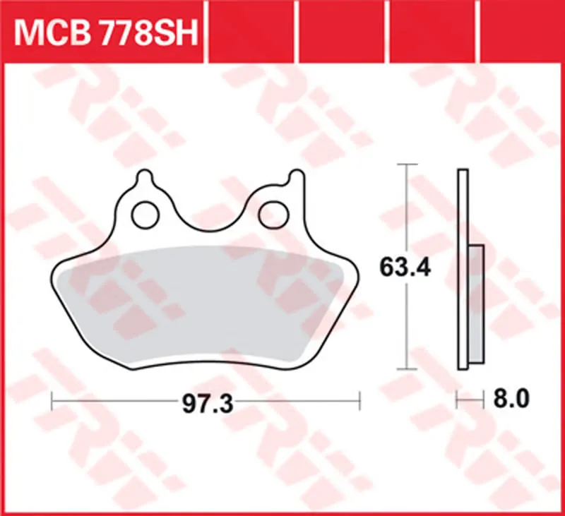 TRW BRAKE-PADS SINTER