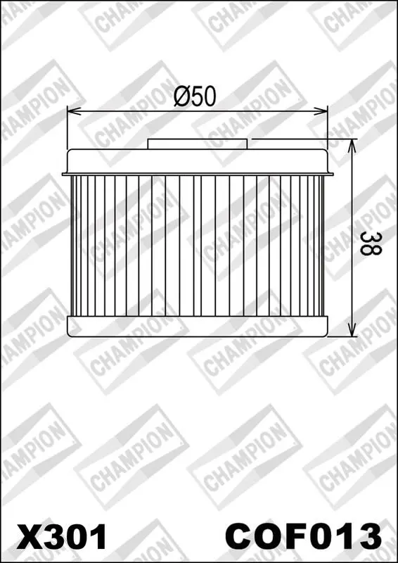 CHAMPION OILFILTER COF013