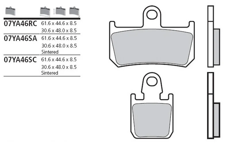 BRZD. OBL. BREMBO SL. KOV