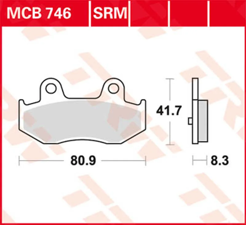 TRW BREMSBELAEGE ROLLER