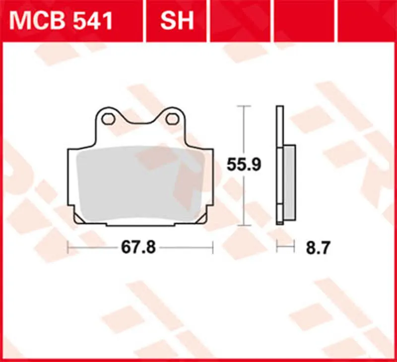 TRW CARBON BRAKE PADS