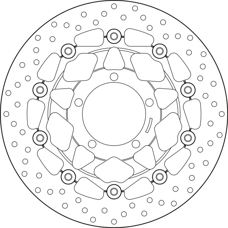 BREMBO PŁYWAJĄCE TARCZE