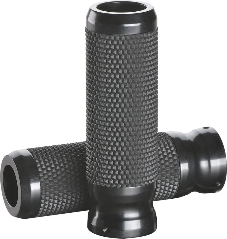 RACING GRIPS, BLACK