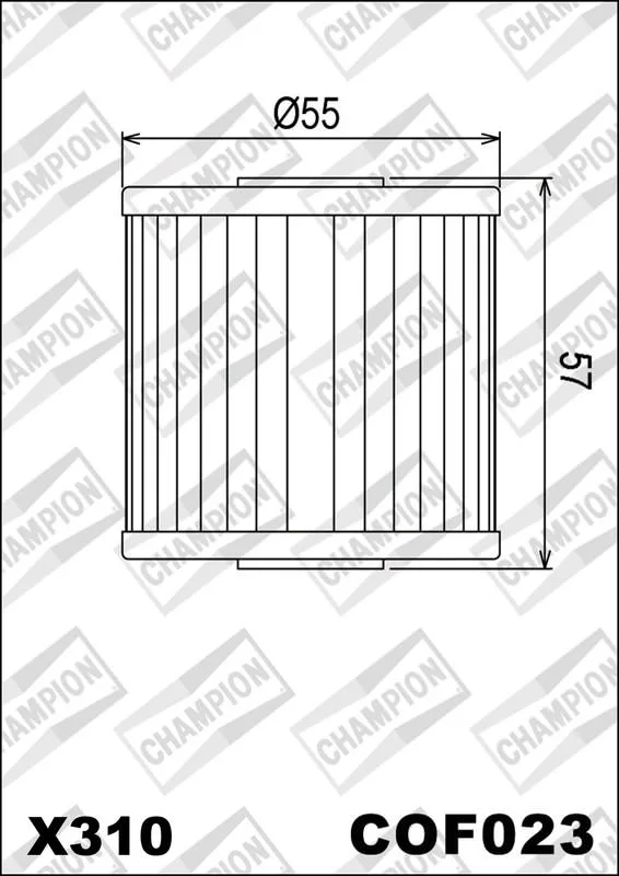 CHAMPION OILFILTER COF023