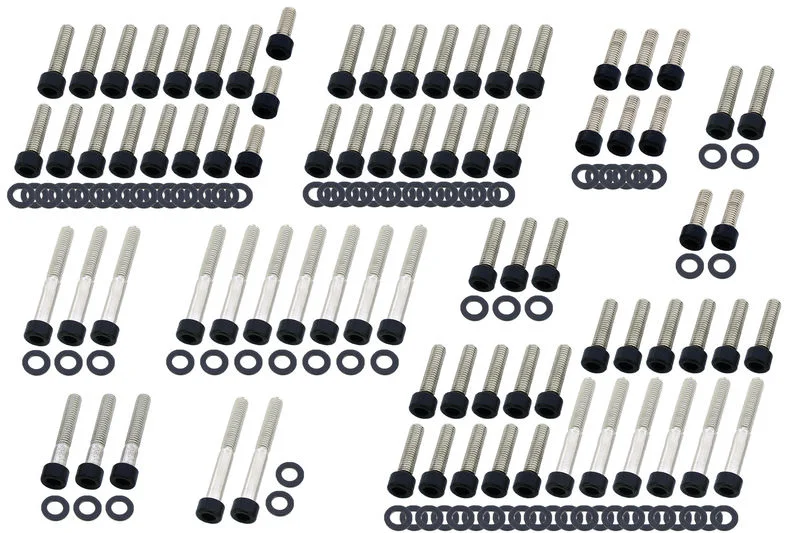 STAINLESS-STEEL BOLT SET