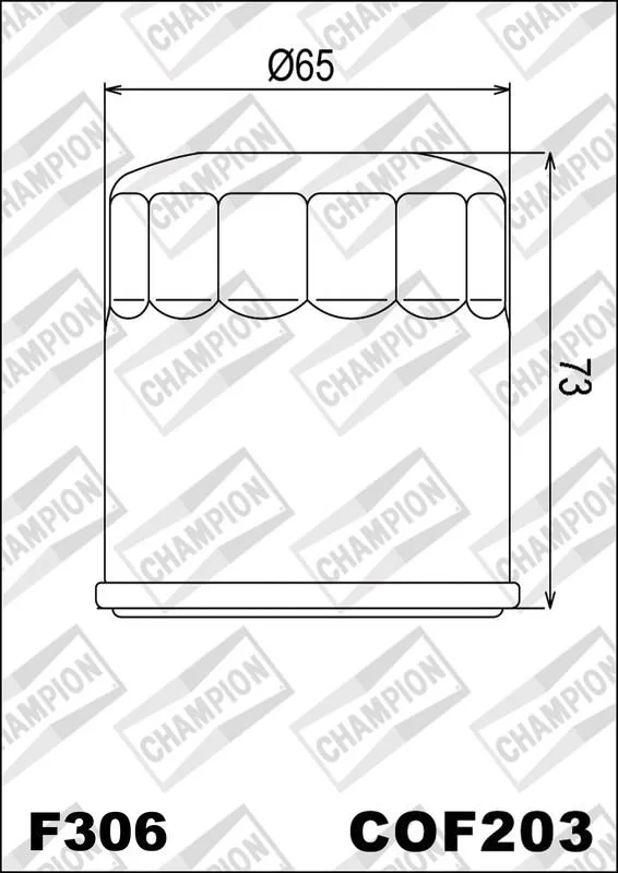 CHAMPION OILFILTER COF203