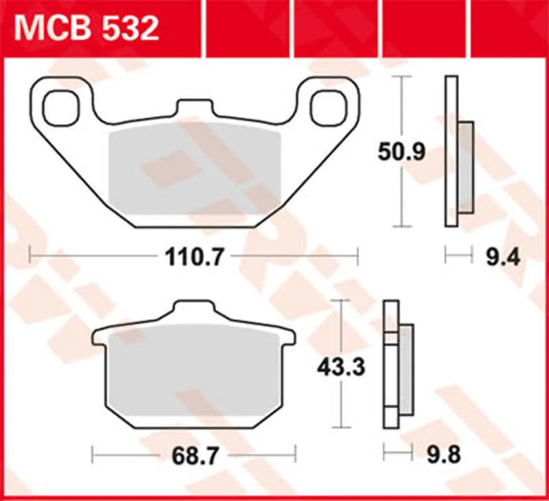 TRW CARBON BRAKE PADS