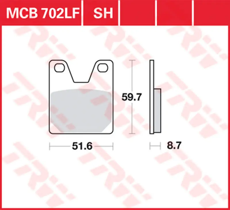 TRW BRAKE-PADS SINTER