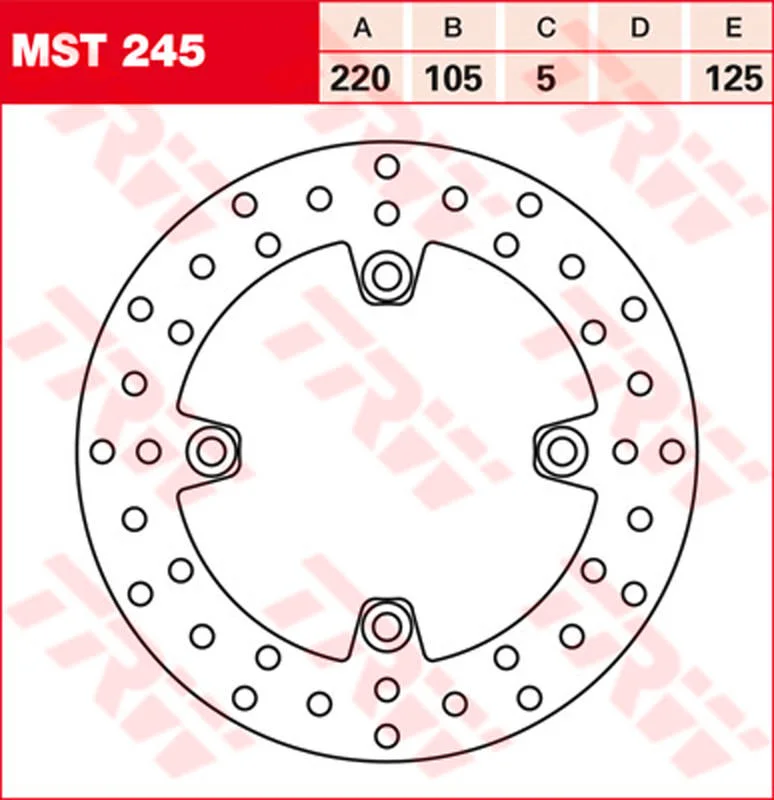 TRW BRAKE DISCS REAR