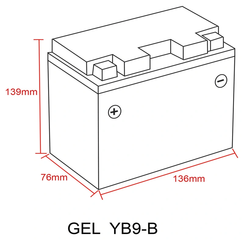 SAITO GEL-BATTERI